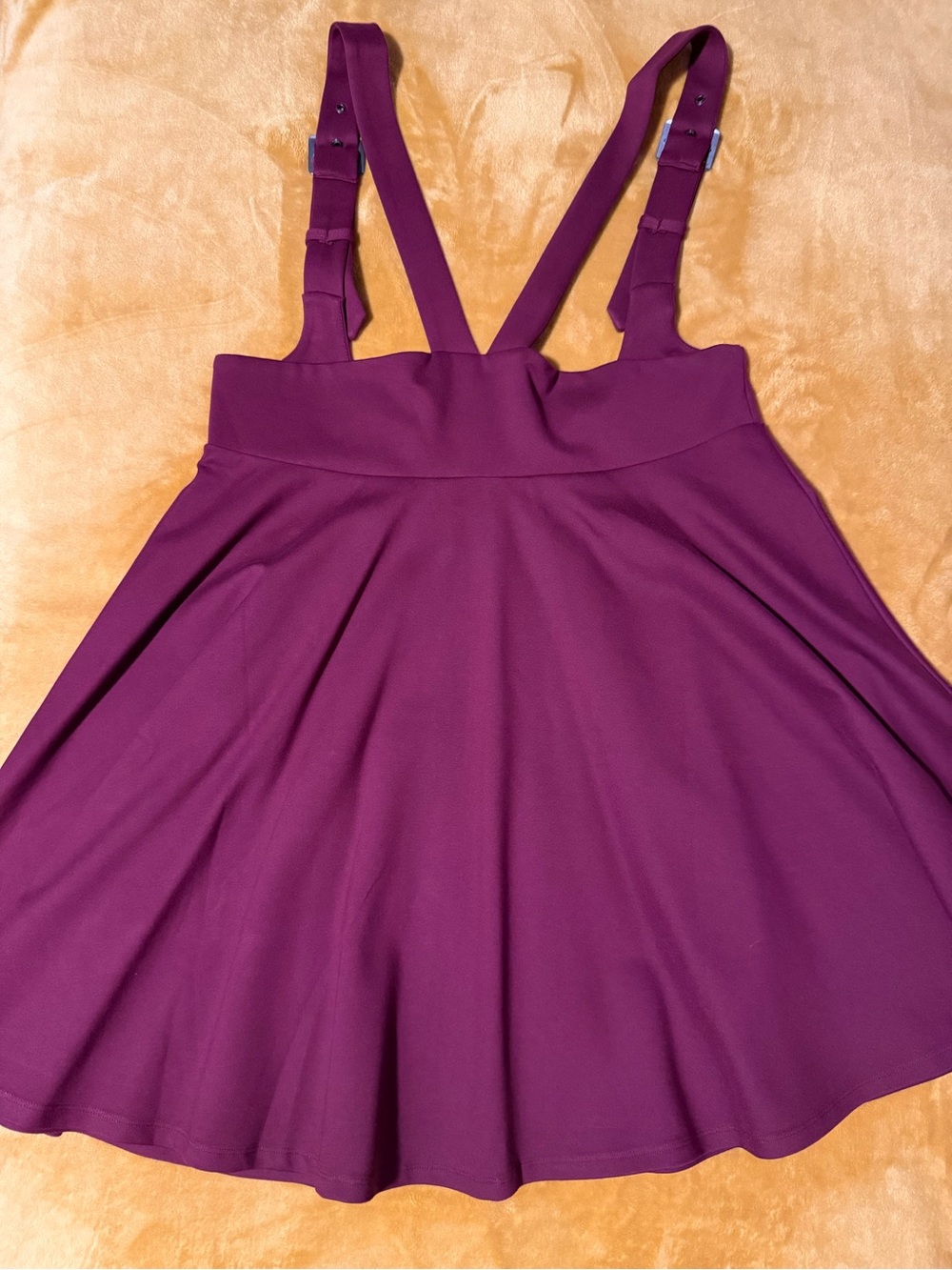 torrid nightfall Burgundy Star-Zip Skater pinafore Dress - Picture 10 of 10